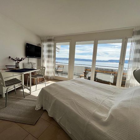 Kleines Seeapartment ユーバーリンゲン エクステリア 写真